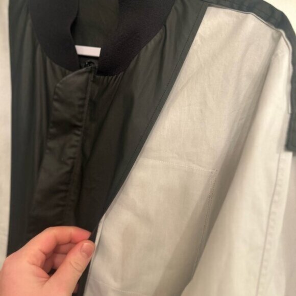 Y3 Yohji Yamamoto Adidas Reversible Black & White Bomber Jacket - Picture 10 of 13